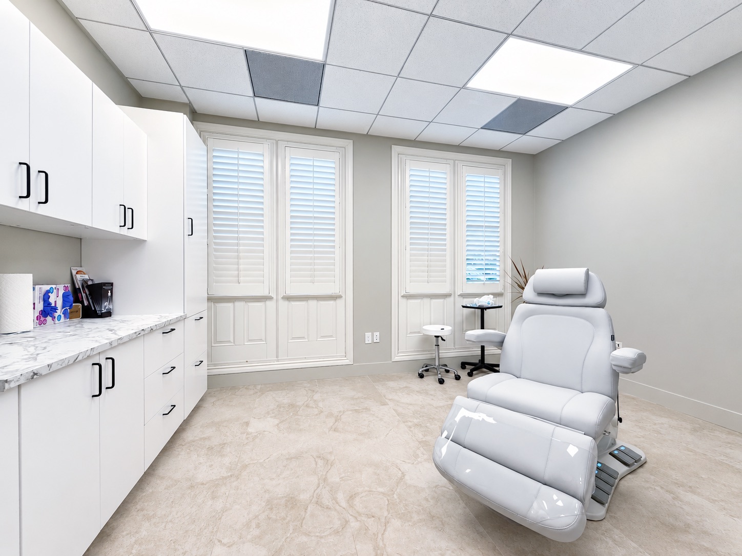 Treatment room at the Los Altos clinic